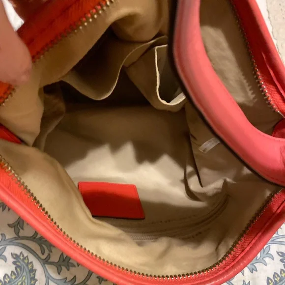 Coach Legacy Hobo Coral Handbag GUC - Picture 9 of 9